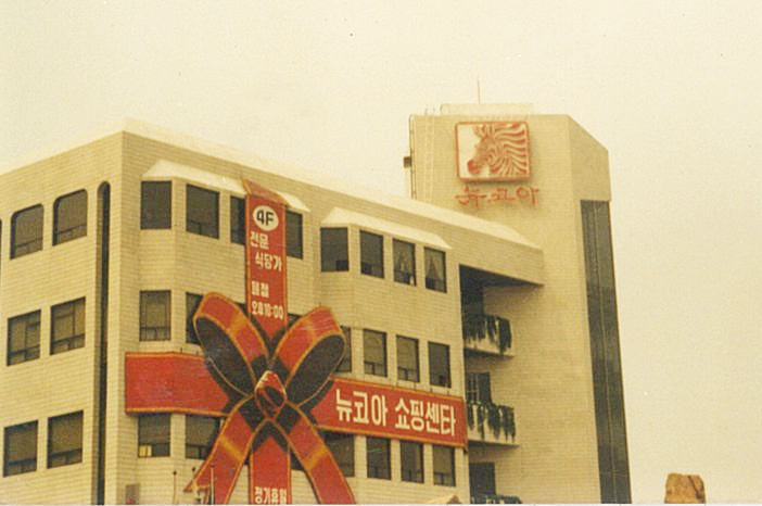 1990년대 초, 서울 반포의 랜드마크였던 뉴코아백화점