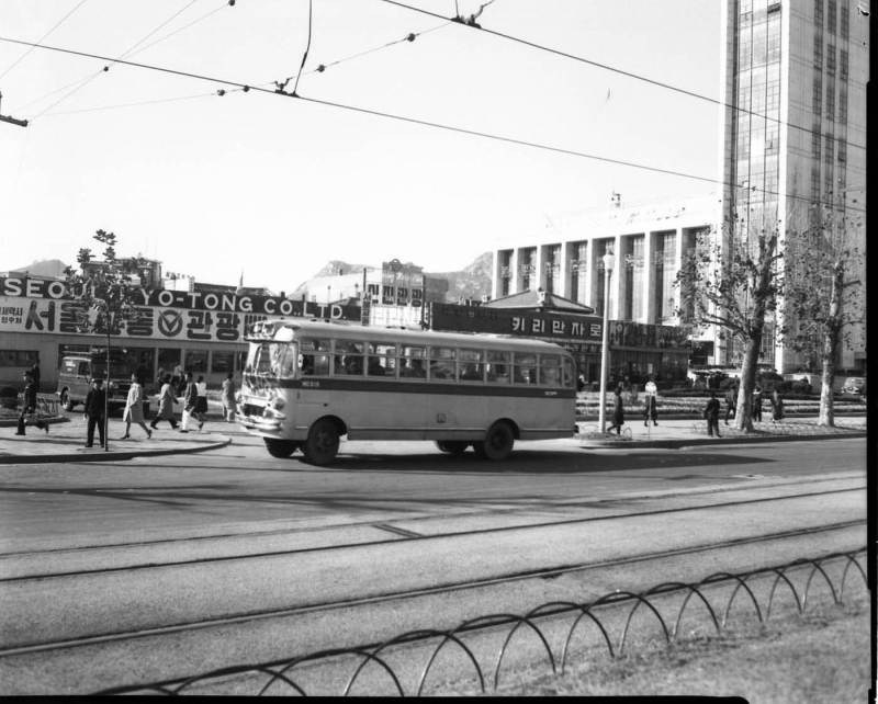 1963, 서울시내버스와정류장